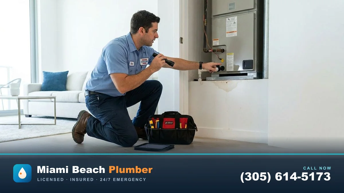 Why Is My AC Leaking Water Inside? Causes and Fixes in Miami by Miami Beach Plumber — call (305) 614-5173