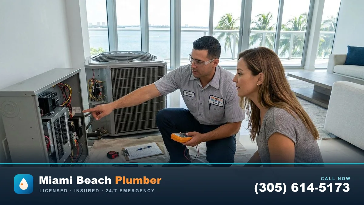 Why Does My AC Keep Tripping the Breaker? in Miami by Miami Beach Plumber — call (305) 614-5173
