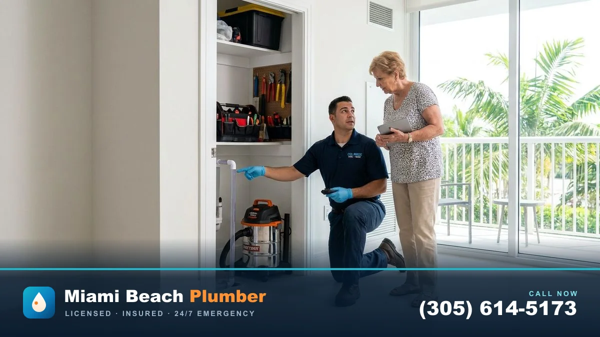 Clogged AC Drain Line In Miami? How To Fix It And Stop It Coming Back in Miami by Miami Beach Plumber — call (305) 614-5173