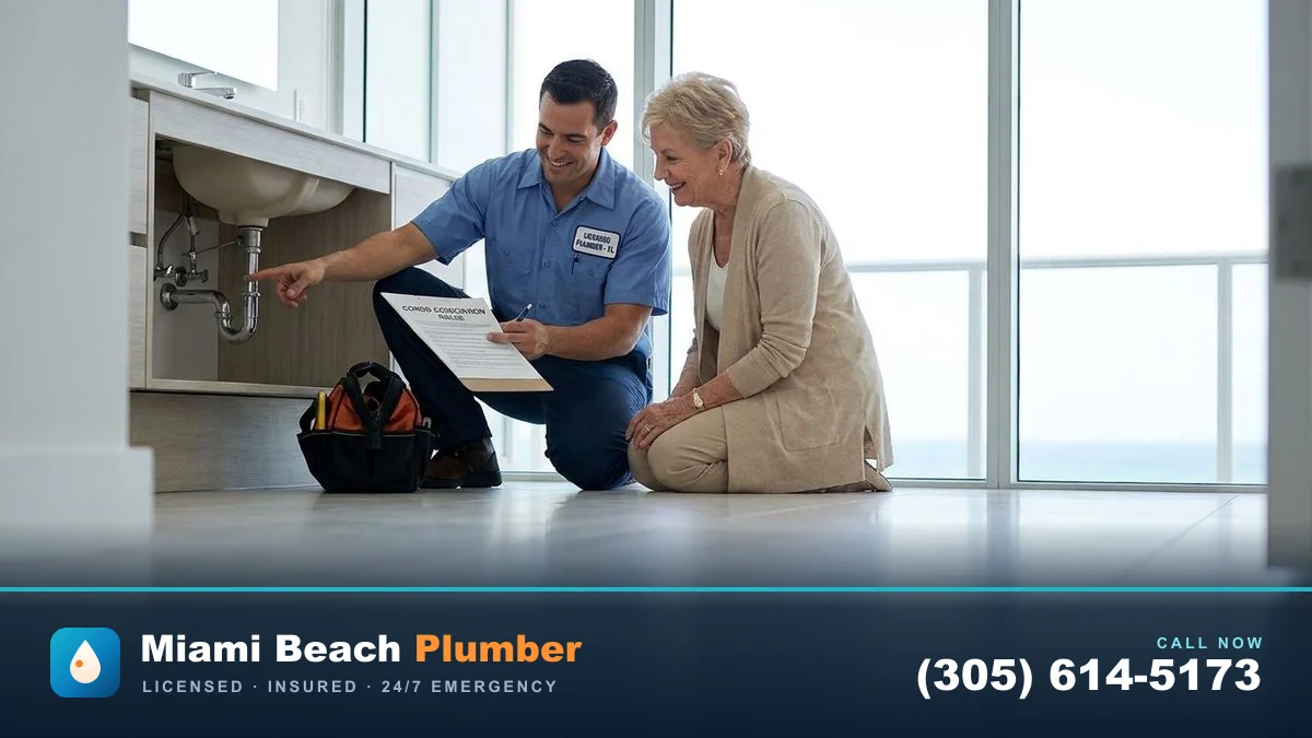 Condo water leak in Florida: who is responsible and who pays for the damage? in Miami by Miami Beach Plumber — call (305) 614-5173