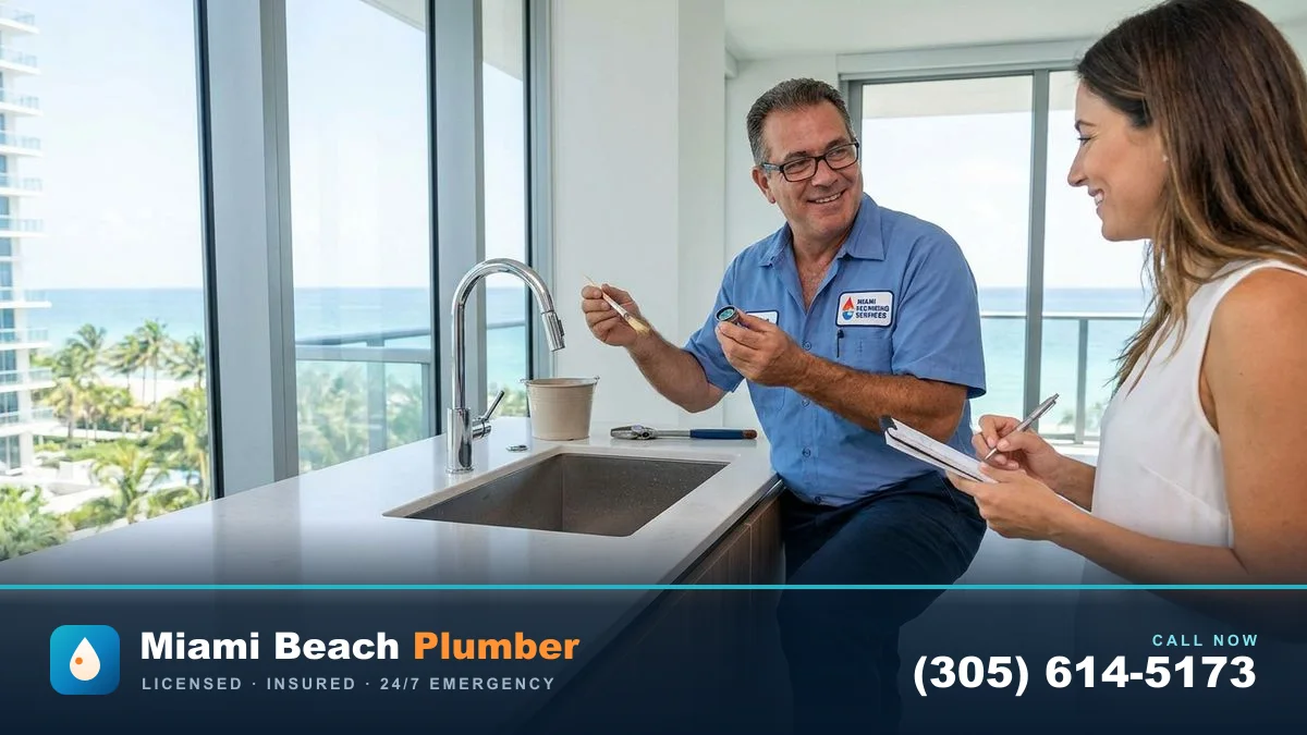How do you clean a faucet aerator and fix low water pressure? in Miami by Miami Beach Plumber — call (305) 614-5173