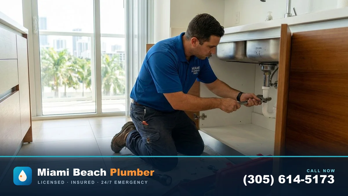 Commercial Plumbing in Miami by Miami Beach Plumber — call (305) 614-5173