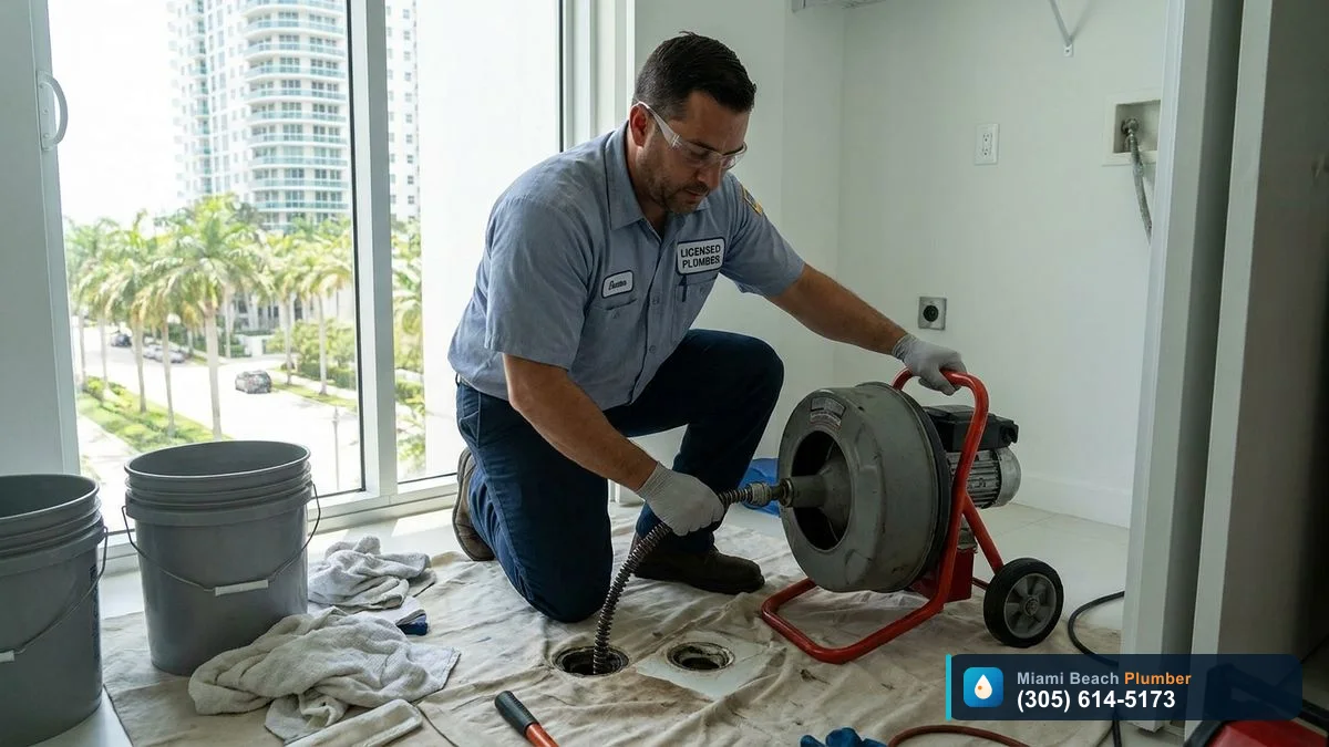 Sewer Backups & Overflow Response, Emergency Plumbing in Miami by Miami Beach Plumber, call (305) 614-5173