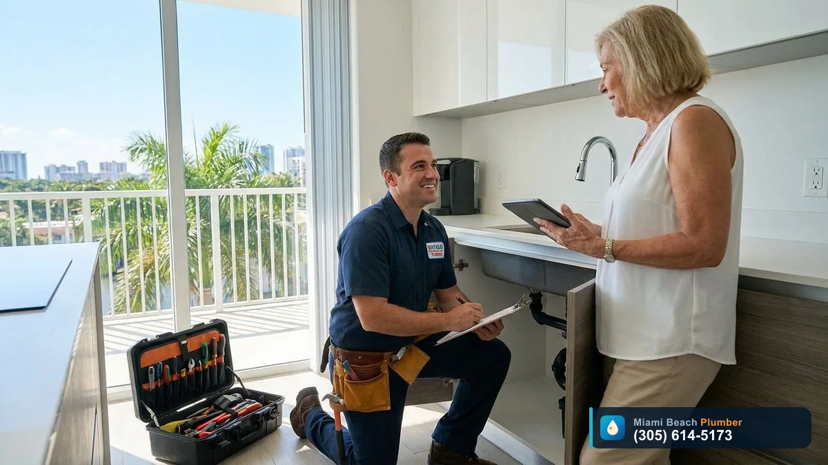Why South Beach Owners & Managers Choose Us, Plumbing in South Beach by Miami Beach Plumber, call (305) 614-5173